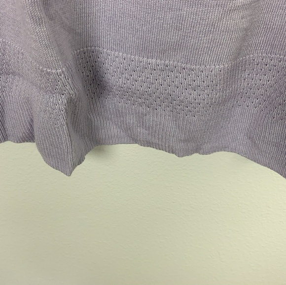 A New Day Sweater Lightweight Purple Sz: M - Picture 4 of 7